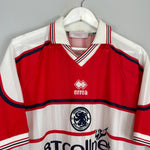 Shop 2000/01 MIDDLESBROUGH BOKSIC #11 HOME SHIRT (XL) ERREA, classic football shirts, vintage football shirts & retro soccer jerseys at Cult Kits
