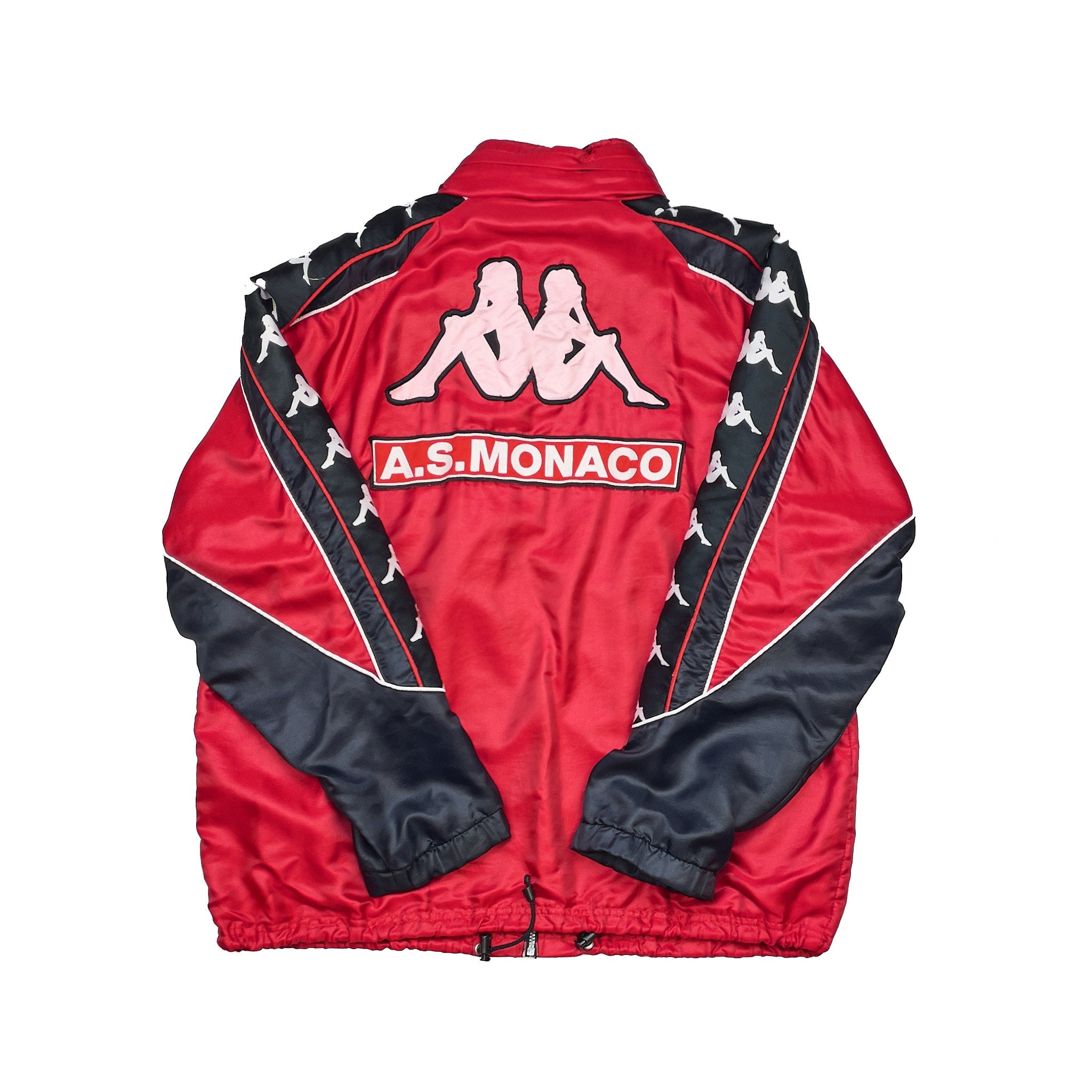 Buy 2000/01 Monaco Track Jacket (XL) Kappa ~ Free worldwide shipping ~ Authentic Vintage Football Shirts from Cult Kits