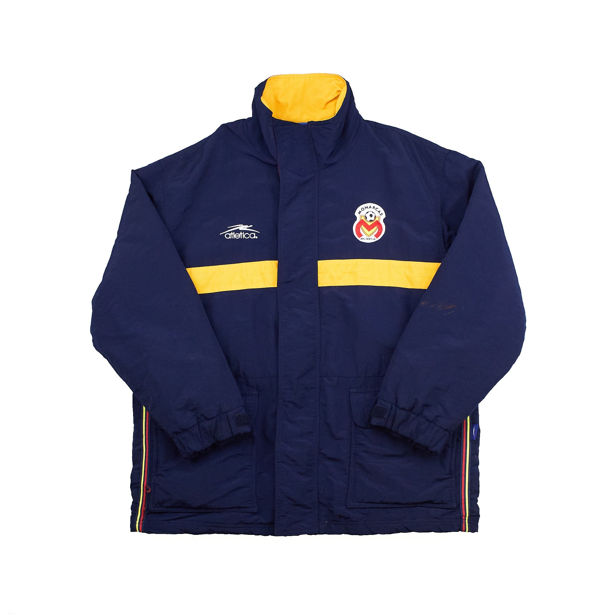 Buy 2000/01 Monarcas Morelia Bench Coat (XL) Atletica ~ Free worldwide shipping ~ Authentic Vintage Football Shirts from Cult Kits