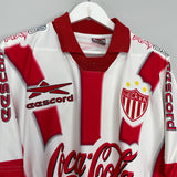 Shop 2000/01 NECAXA HOME SHIRT (L) EESCORD, classic football shirts, vintage football shirts & retro soccer jerseys at Cult Kits
