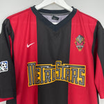 Shop 2000/01 NEW YORK METRO STARS HOME SHIRT (L) NIKE, classic football shirts, vintage football shirts & retro soccer jerseys at Cult Kits