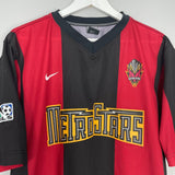 Shop 2000/01 NEW YORK METRO STARS HOME SHIRT (L) NIKE, classic football shirts, vintage football shirts & retro soccer jerseys at Cult Kits