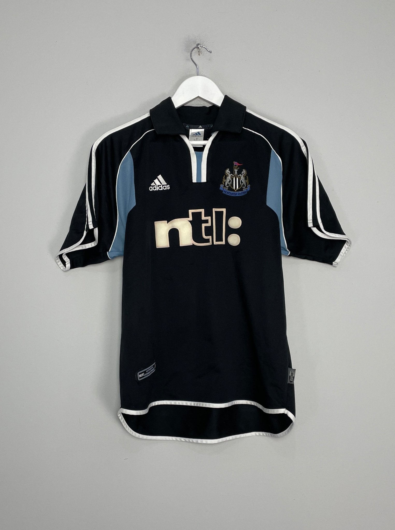 Shop 2000/01 NEWCASTLE UNITED SHEARER #9 AWAY SHIRT (S) ADIDAS, classic football shirts, vintage football shirts & retro soccer jerseys at Cult Kits