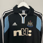 Shop 2000/01 NEWCASTLE UNITED SPEED #11 L/S AWAY SHIRT (XL) ADIDAS, classic football shirts, vintage football shirts & retro soccer jerseys at Cult Kits