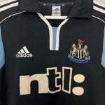 Shop 2000/01 NEWCASTLE UNITED SPEED #11 L/S AWAY SHIRT (XL) ADIDAS, classic football shirts, vintage football shirts & retro soccer jerseys at Cult Kits