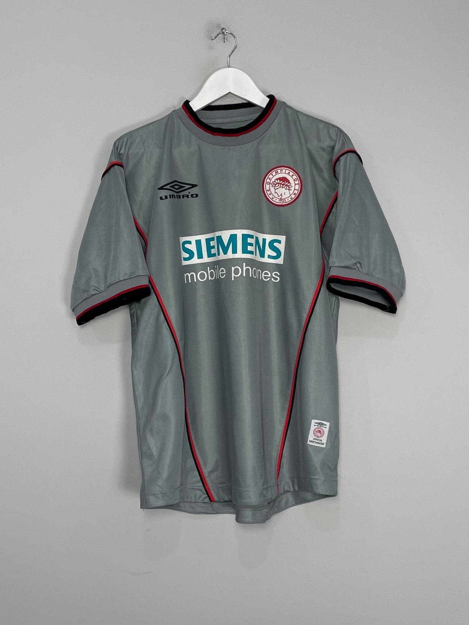 2000/01 OLYMPIAKOS AWAY SHIRT (XL) UMBRO – Cult Kits