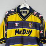 2000/01 PARMA 3 HOME SHIRT (XL) CHAMPION - Cult Kits - XL - Buy Vintage Football Shirts, Authentic Retro Football Shirts For Sale, Classic Football Shirts & Soccer Jersey