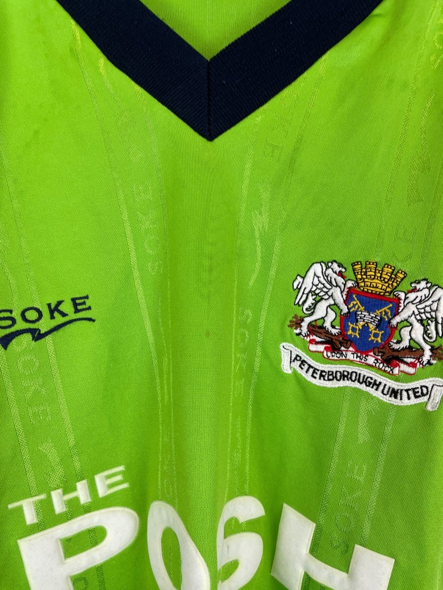 2000/01 PETERBOROUGH AWAY SHIRT (L) SOKE - Cult Kits - Large - Buy Vintage Football Shirts, Authentic Retro Football Shirts For Sale, Classic Football Shirts & Soccer Jersey