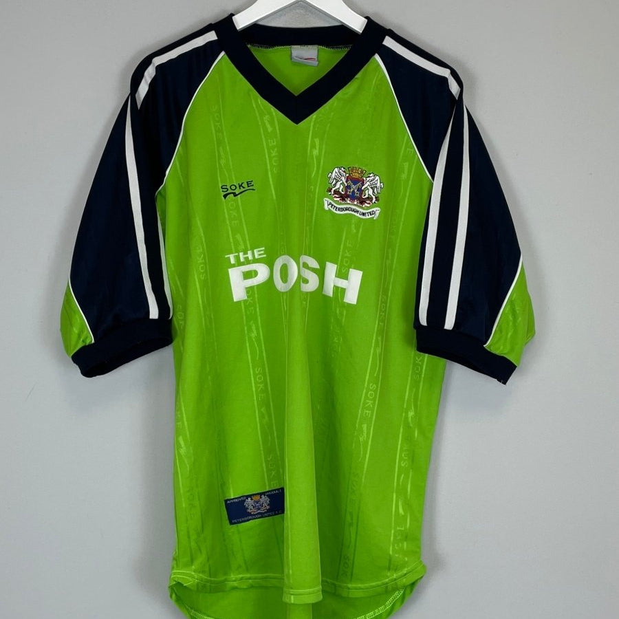 2000/01 PETERBOROUGH AWAY SHIRT (L) SOKE - Cult Kits - Large - Buy Vintage Football Shirts, Authentic Retro Football Shirts For Sale, Classic Football Shirts & Soccer Jersey