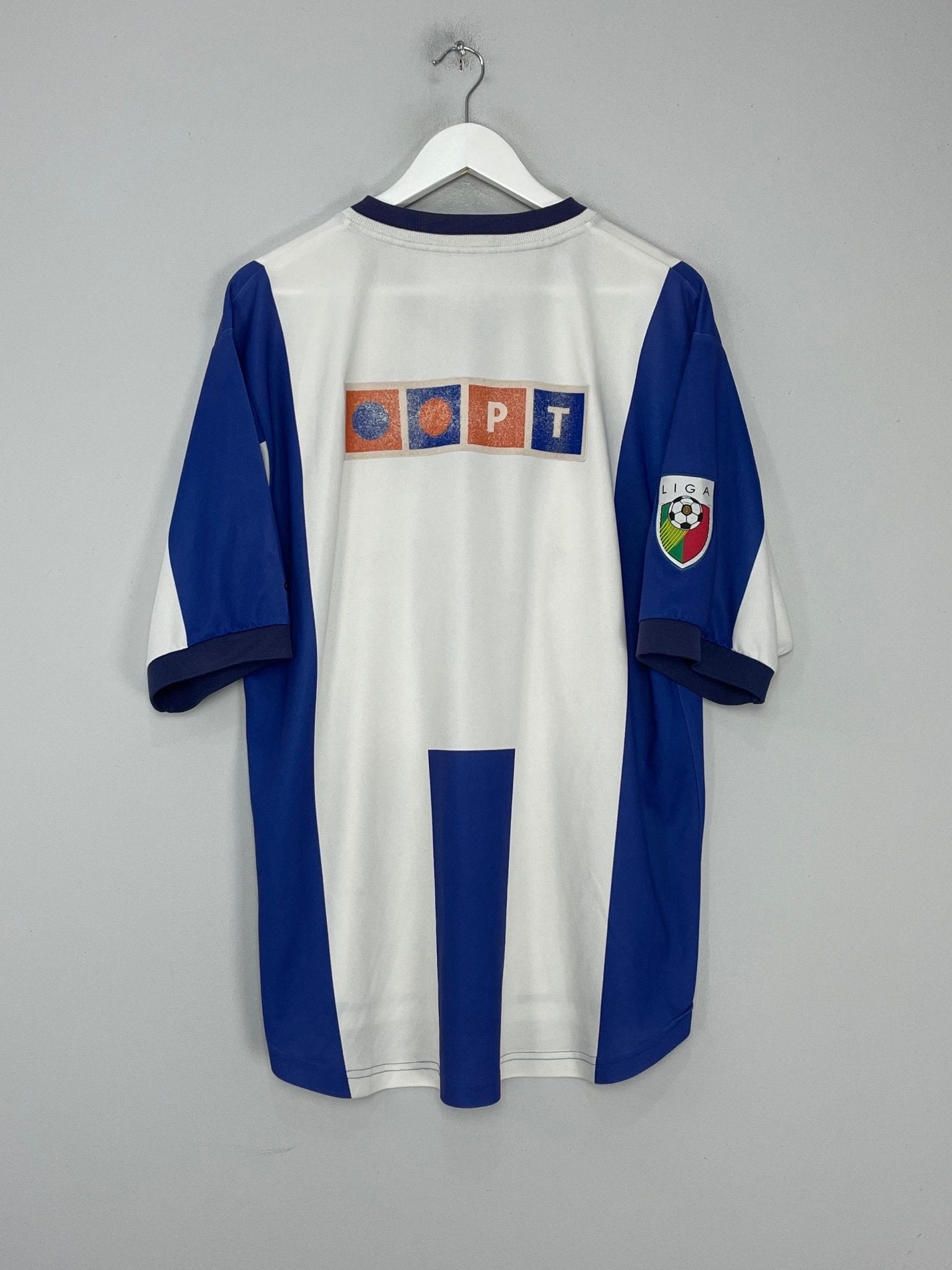 Shop 2000/01 PORTO HOME SHIRT (L) NIKE, classic football shirts, vintage football shirts & retro soccer jerseys at Cult Kits