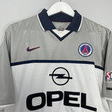 Shop 2000/01 PSG AWAY SHIRT (M) NIKE, classic football shirts, vintage football shirts & retro soccer jerseys at Cult Kits