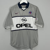 Shop 2000/01 PSG AWAY SHIRT (M) NIKE, classic football shirts, vintage football shirts & retro soccer jerseys at Cult Kits