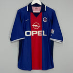 Shop 2000/01 PSG HOME SHIRT (L) NIKE, classic football shirts, vintage football shirts & retro soccer jerseys at Cult Kits