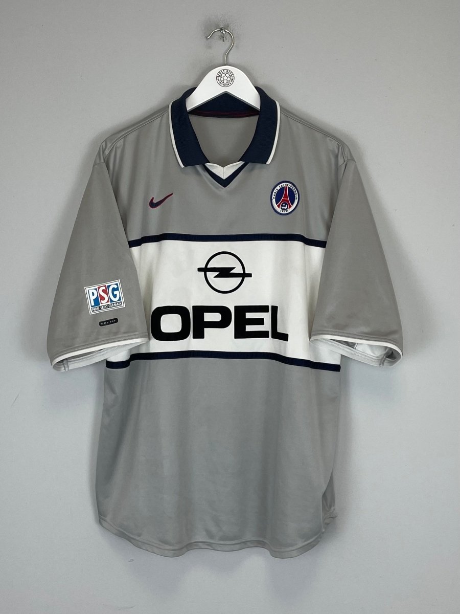 2000/01 PSG OKOCHA 10 AWAY SHIRT (L) NIKE - Cult Kits - Large - Buy Vintage Football Shirts, Authentic Retro Football Shirts For Sale, Classic Football Shirts & Soccer Jersey