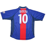 Buy 2000/01 PSG Okocha 10 Home Shirt (XL) Nike ~ Free worldwide shipping available ~ Authentic Vintage Football Shirts from Cult Kits