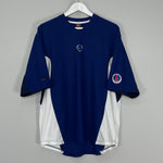 Shop 2000/01 PSG TRAINING SHIRT (L) NIKE, classic football shirts, vintage football shirts & retro soccer jerseys at Cult Kits