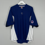 Shop 2000/01 PSG TRAINING SHIRT (L) NIKE, classic football shirts, vintage football shirts & retro soccer jerseys at Cult Kits