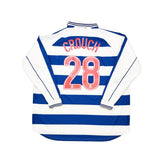 Buy 2000/01 QPR Crouch 28 L/S Home Shirt (XXL) Le Coq ~ Free worldwide shipping ~ Authentic Vintage Football Shirts from Cult Kits