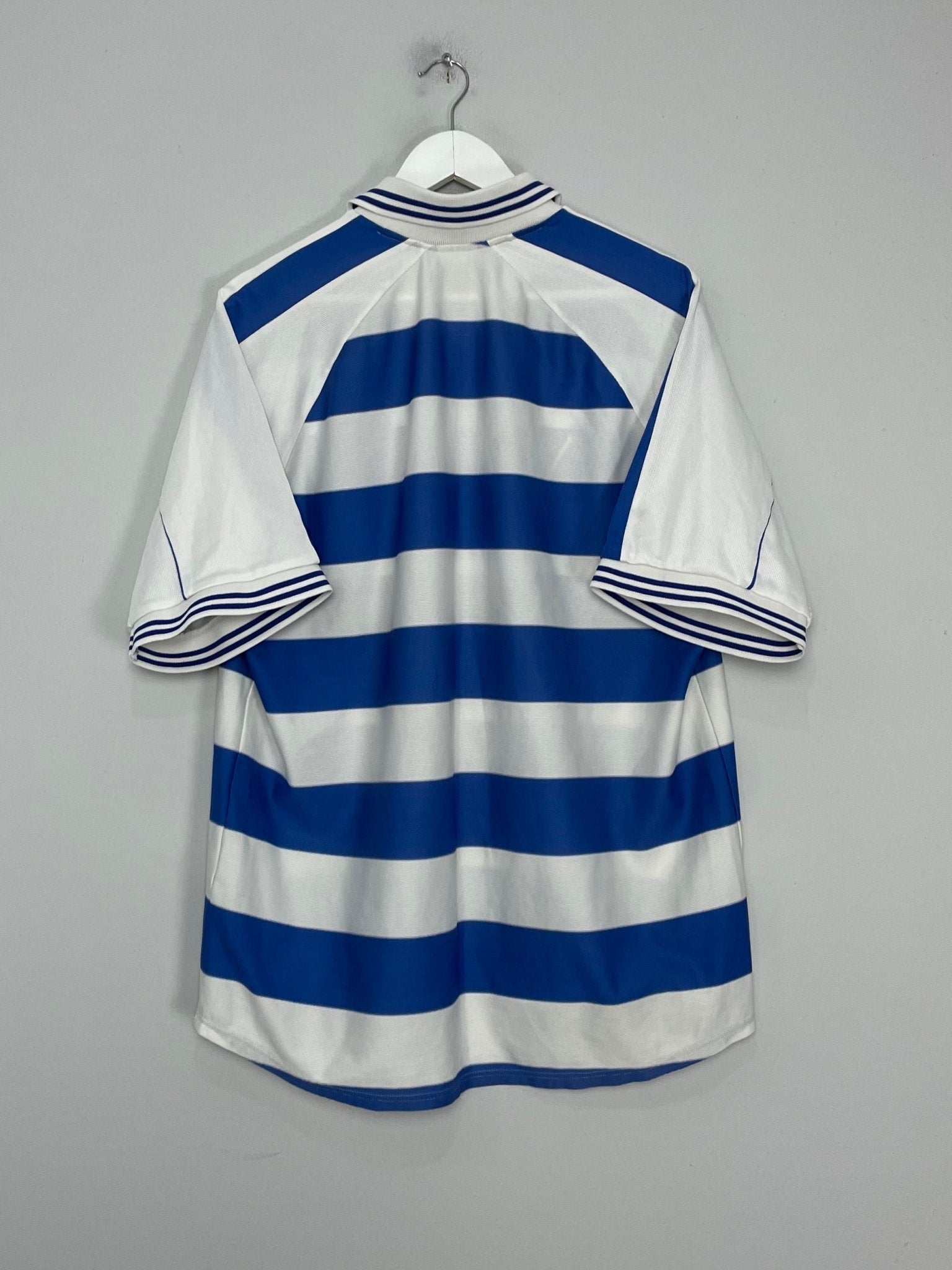 Shop 2000/01 QPR HOME SHIRT (L) LE COQ, classic football shirts, vintage football shirts & retro soccer jerseys at Cult Kits