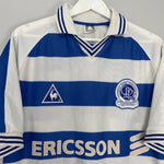 Shop 2000/01 QPR HOME SHIRT (L) LE COQ, classic football shirts, vintage football shirts & retro soccer jerseys at Cult Kits