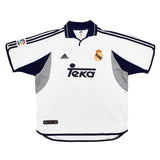 Buy 2000/01 Real Madrid Figo 10 Home Shirt (L) Adidas ~ Free worldwide shipping ~ Authentic Vintage Football Shirts from Cult Kits