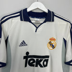 Shop 2000/01 REAL MADRID FIGO #10 HOME SHIRT (S) ADIDAS, classic football shirts, vintage football shirts & retro soccer jerseys at Cult Kits