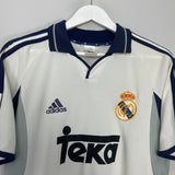 Shop 2000/01 REAL MADRID FIGO #10 HOME SHIRT (S) ADIDAS, classic football shirts, vintage football shirts & retro soccer jerseys at Cult Kits