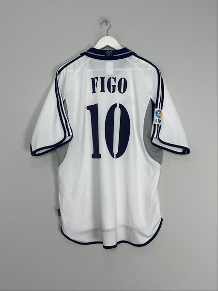 2000/01 REAL MADRID FIGO #10 HOME SHIRT (XL) ADIDAS – Cult Kits
