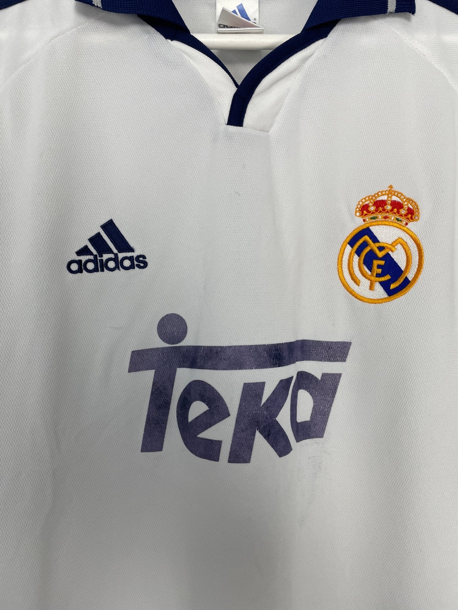 2000/01 REAL MADRID HOME SHIRT (L) ADIDAS – Cult Kits