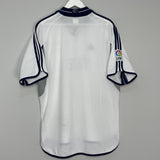 Shop 2000/01 REAL MADRID HOME SHIRT (L) ADIDAS, classic football shirts, vintage football shirts & retro soccer jerseys at Cult Kits