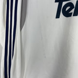 Shop 2000/01 REAL MADRID MORIENTES #9 *MATCH ISSUE* C/L HOME SHIRT (XL) ADIDAS, classic football shirts, vintage football shirts & retro soccer jerseys at Cult Kits