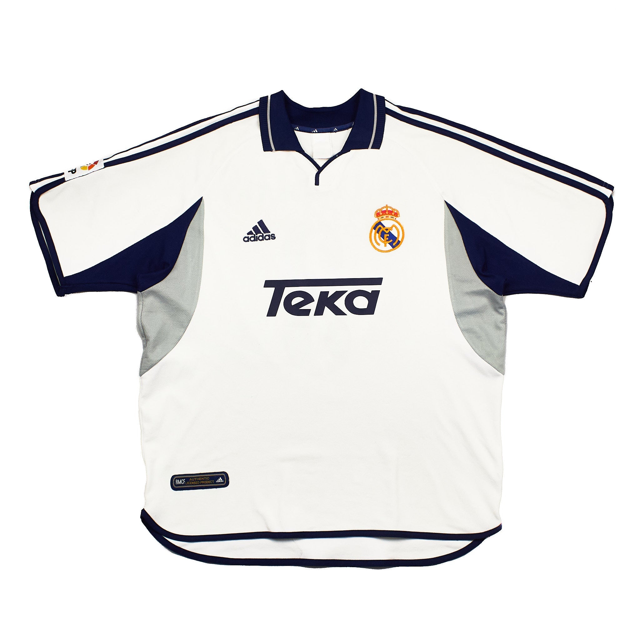 2000 Real Madrid Adidas football shirt - view 2 - Cult Kits