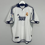 Shop 2000/01 REAL MADRID R.CARLOS #3 HOME SHIRT (L) ADIDAS, classic football shirts, vintage football shirts & retro soccer jerseys at Cult Kits