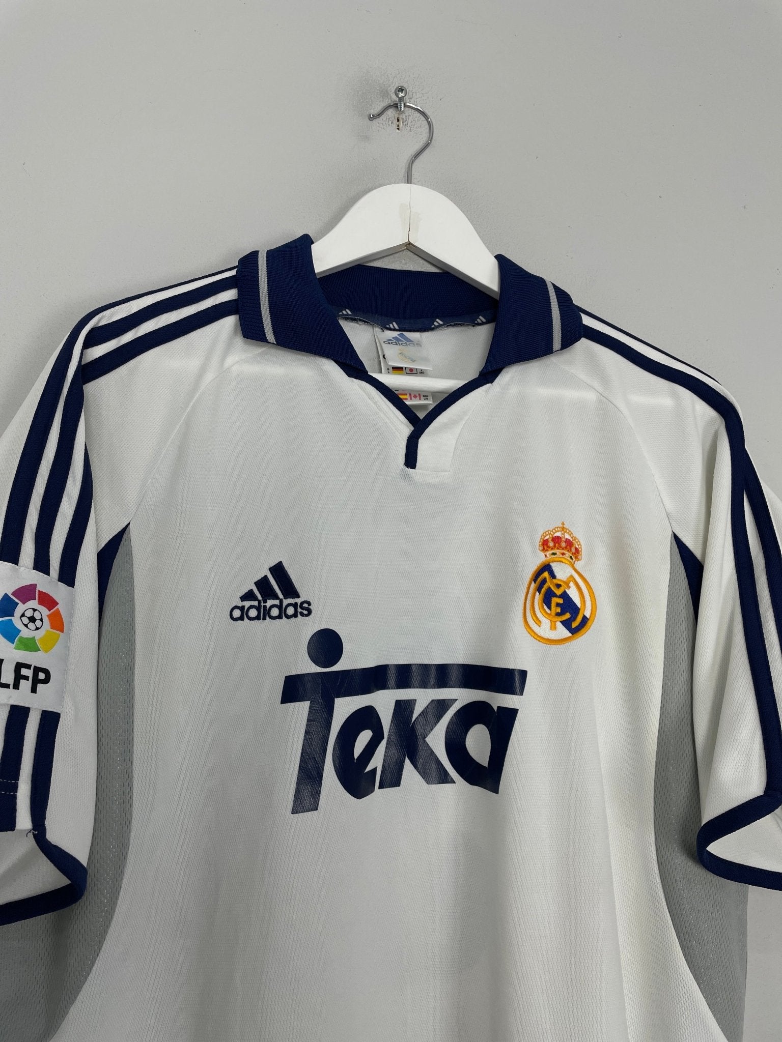 2000/01 REAL MADRID R.CARLOS #3 HOME SHIRT (L) ADIDAS – Cult Kits