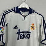 Shop 2000/01 REAL MADRID R.CARLOS #3 HOME SHIRT (L) ADIDAS, classic football shirts, vintage football shirts & retro soccer jerseys at Cult Kits