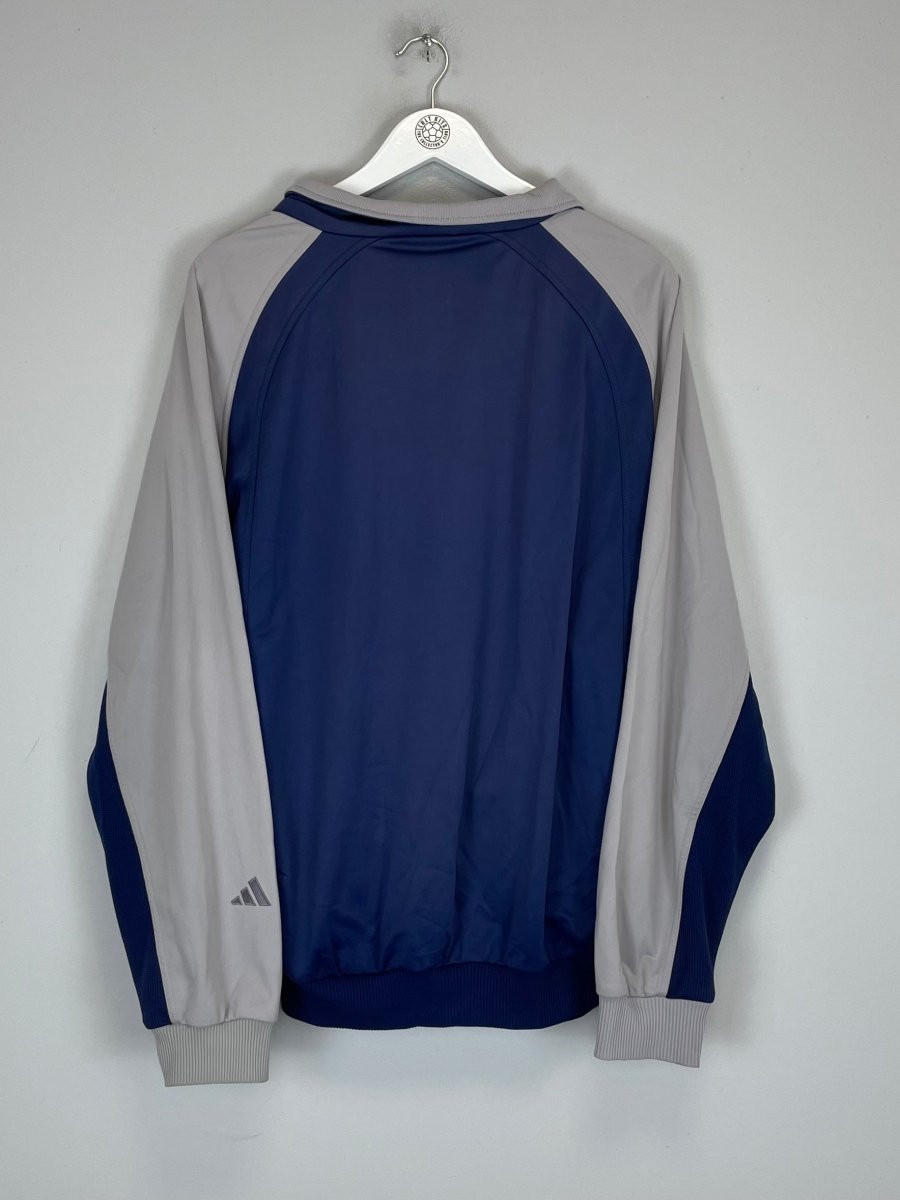2000/01 REAL MADRID TRACKSUIT TOP (M) ADIDAS - Cult Kits - Medium - Buy Vintage Football Shirts, Authentic Retro Football Shirts For Sale, Classic Football Shirts & Soccer Jersey