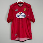 Shop 2000/01 REAL MALLORCA ENGONGA #23 *SIGNED* HOME SHIRT (XXL) JOHN SMITH, classic football shirts, vintage football shirts & retro soccer jerseys at Cult Kits