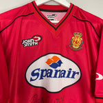 Shop 2000/01 REAL MALLORCA ENGONGA #23 *SIGNED* HOME SHIRT (XXL) JOHN SMITH, classic football shirts, vintage football shirts & retro soccer jerseys at Cult Kits