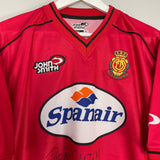Shop 2000/01 REAL MALLORCA ENGONGA #23 *SIGNED* HOME SHIRT (XXL) JOHN SMITH, classic football shirts, vintage football shirts & retro soccer jerseys at Cult Kits
