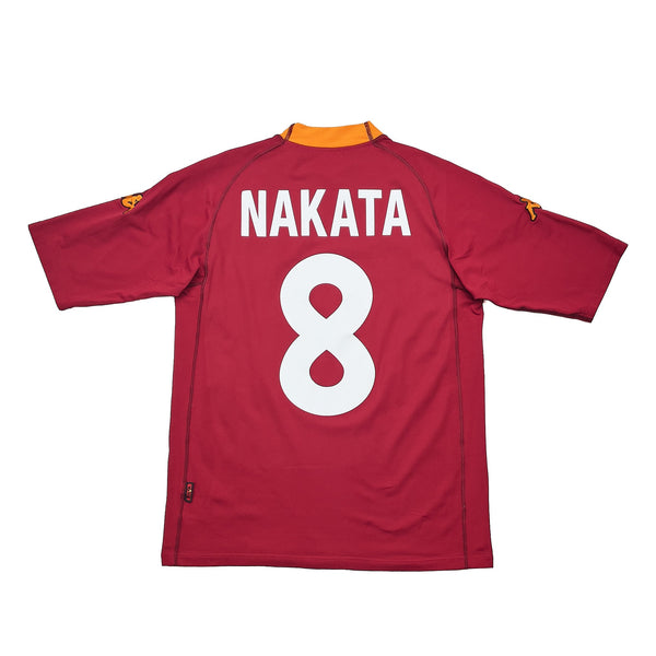 2000/01 Roma Nakata #8 Home Shirt (L) Kappa – Cult Kits
