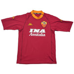 Buy 2000/01 Roma Nakata 8 Home Shirt (L) Kappa ~ Free worldwide shipping available ~ Authentic Vintage Football Shirts from Cult Kits