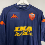 Shop 2000/01 ROMA TOTTI #10 THIRD SHIRT (XL) KAPPA, classic football shirts, vintage football shirts & retro soccer jerseys at Cult Kits