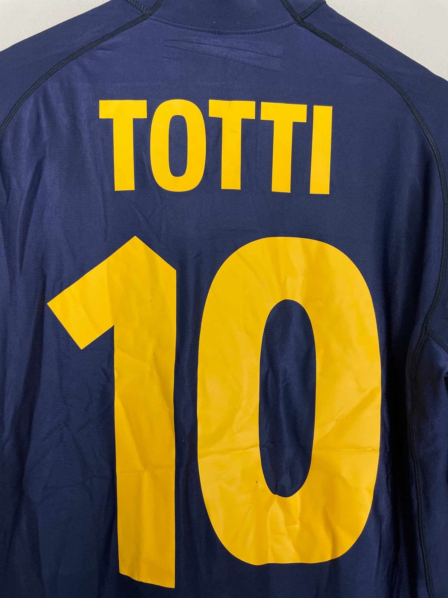 Shop 2000/01 ROMA TOTTI #10 THIRD SHIRT (XL) KAPPA, classic football shirts, vintage football shirts & retro soccer jerseys at Cult Kits