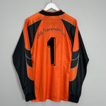 Shop 2000/01 SC HESSEN #1 GK SHIRT (S) UMBRO, classic football shirts, vintage football shirts & retro soccer jerseys at Cult Kits