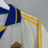 2000/01 SWEDEN LARSSON 7 AWAY SHIRT (XL) ADIDAS - Cult Kits - XL - Buy Vintage Football Shirts, Authentic Retro Football Shirts For Sale, Classic Football Shirts & Soccer Jersey