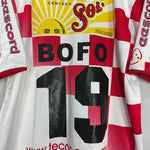 Shop 2000/01 TECOS FC BOFO #19 HOME SHIRT (L) EESCORD, classic football shirts, vintage football shirts & retro soccer jerseys at Cult Kits