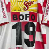 Shop 2000/01 TECOS FC BOFO #19 HOME SHIRT (L) EESCORD, classic football shirts, vintage football shirts & retro soccer jerseys at Cult Kits