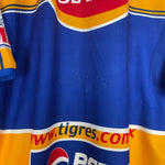 Shop 2000/01 TIGRES HOME SHIRT (S) ATLETICA, classic football shirts, vintage football shirts & retro soccer jerseys at Cult Kits
