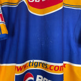 Shop 2000/01 TIGRES HOME SHIRT (S) ATLETICA, classic football shirts, vintage football shirts & retro soccer jerseys at Cult Kits