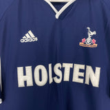 Shop 2000/01 TOTTENHAM REBROV #11 AWAY SHIRT (XL) ADIDAS, classic football shirts, vintage football shirts & retro soccer jerseys at Cult Kits